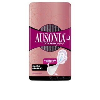 Ausonia Ausonia ultrafina plus compresas noche Alas0 buc