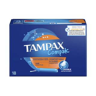 Tampax Tampax compak tampon super plus
