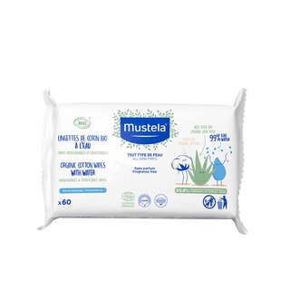 Mustela bebe-copii bio toallitas al apa de algodon