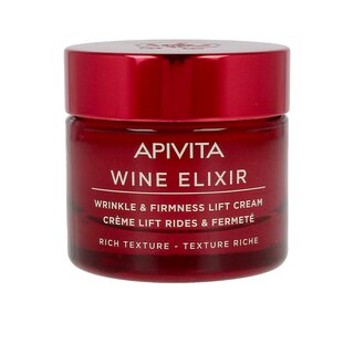 Apivita wine elixir wrinkle & firmness lift cream rich texture