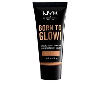 NYX professional make-up born to glow naturally radiant foundation #camel 30 ml