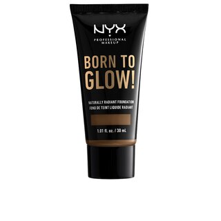 NYX professional make-up born to glow naturally radiant foundation #mocha 30 ml