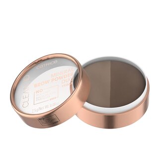 Catrice clean id mineral brow powder duo #010-light to medium