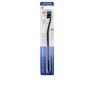 Swissdent colours classic toothbrush #black&red