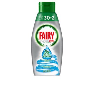 Fairy fairy platinum gel maquina oceano 32 lavados