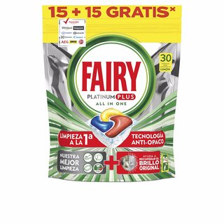Fairy fairy platinum plus limen lavavajillas 30 capsulas
