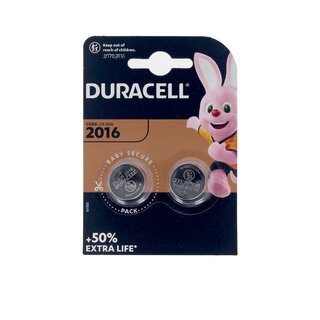 Duracell Duracell boton litio 3V 2016 Dl/Cr2016 pilas pack x