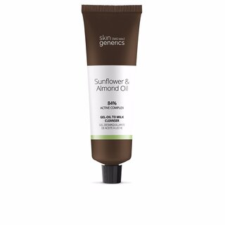 Skin Generics sunflower 6 almond oil gel-oil to milk cleanser