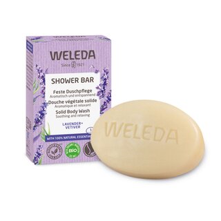 Weleda shower bar jabon de ducha solido refrescante