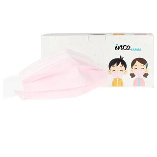 Inca farma mascarilla quirergica iir infantil made in spain #rosa 50 u