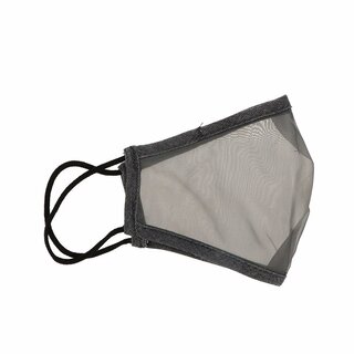 Inca farma mascarilla reutilizable de tela transparente infantil 7-12 anos #gris