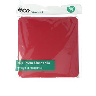 Inca market porta mascarilla Ffp2 quirergica/higienica #burdeos