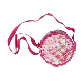 Inca rucsac lentejuelas redondo sirena