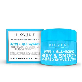 Biovene silky & smooth whipped shave butter intimate + all-round