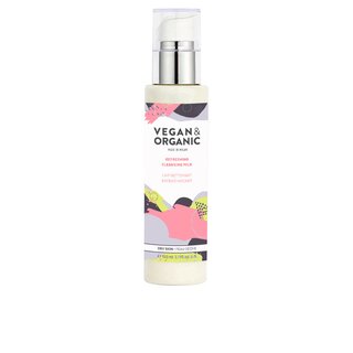 Vegan & Organic refreshing cleansing milk dry skin