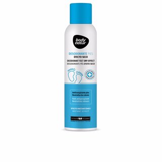Body Natur pies deodorant efecto seco