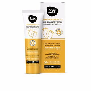 Body Natur pies crema antidurezas