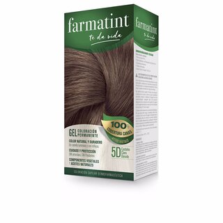 Farmatint Farmatint gel coloracion permanente #5D-Castano claro dorado