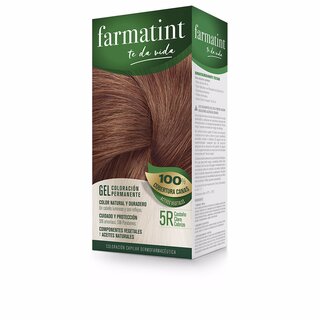 Farmatint Farmatint gel coloracion permanente #5R-Castano claro cobrizo