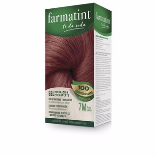 Farmatint Farmatint gel coloracion permanente #7M-Rubio caoba