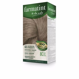 Farmatint Farmatint gel coloracion permanente #8C-Rubio claro ceniza