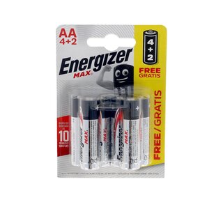 Energizer Energizer max power Lr06 A pilas pack