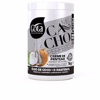 Gota Dourada meu cacho perfeito aceite de coco crema de peinado