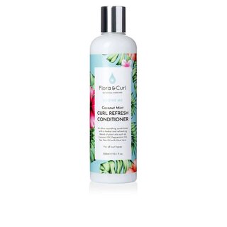 Flora And Curl soothe me coconut mint curls refresher conditioner