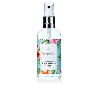 Flora And Curl soothe me coconut mint scalp refresh mist