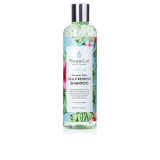 Flora And Curl soothe me coconut mint scalp refresh sampon