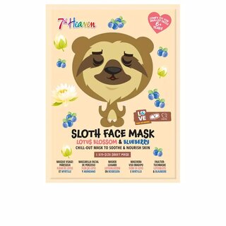 7Th Heaven animal sloth face mask