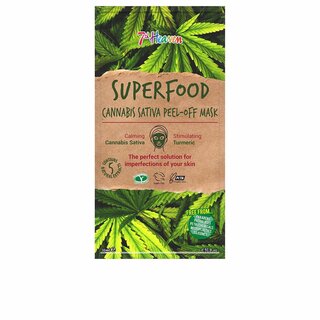 7Th Heaven superfood cannabis sativa peel off mask
