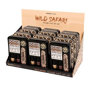 Magic Studio wild safari savage nail art set 6 buc