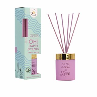 La Casa de los Aromas ambientador mikado marine breeze ""all you need is love"" 100 ml