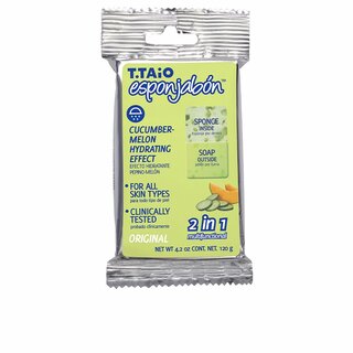 Esponjaben soap sponge 2 in 1 cucumber-melon