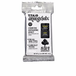 Esponjaben soap sponge 2 in 1 charcoal