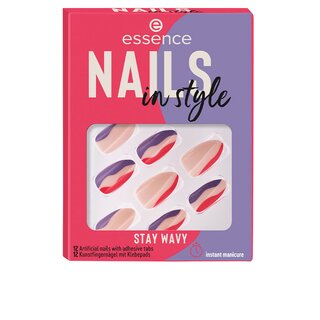 Essence nails in style unas artificiales #stay wavy