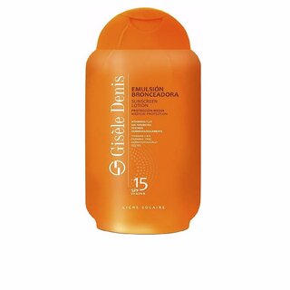 Gisele Denis emulsion bronceadora sunscreen lotion SPF 15