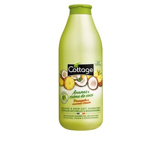 Cottage energizante gel de ducha cremoso #pina & coco