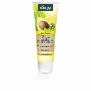 Kneipp soft in seconds crema de manos