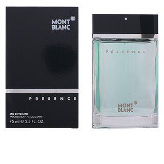 Montblanc presence eau de toilette spray 75 ml