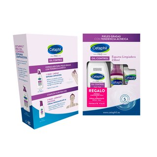 Cetaphil pro oil control espuma limpiadora set 3 buc