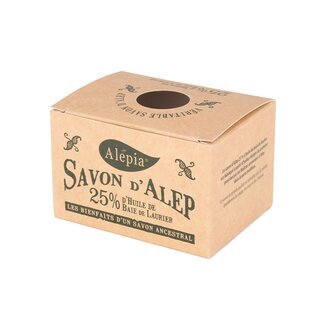 Alepia jabon de alepo solido 25% de bayas de laurel