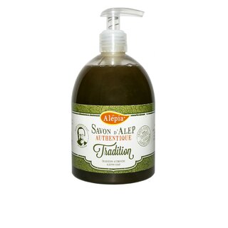 Alepia jab&oacute;n de alepo 1% de bayas de laurel 500 ml