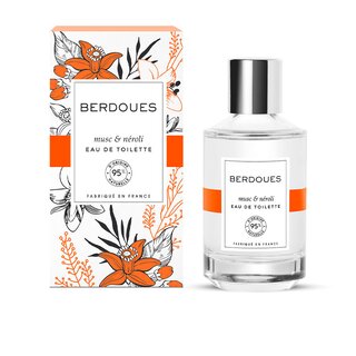 Berdoues musc & neroli eau de toilette spray 100 ml