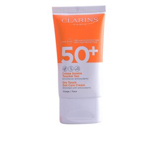 Clarins solar crema tacto seco rostro Uva/Uvb50+