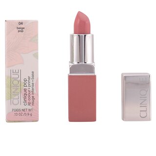 Clinique pop lip colour + primer #04-beige pop