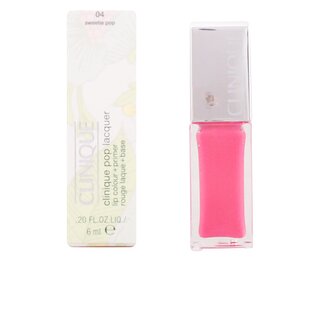Clinique pop lacquer lip colour + primer #04-sweetie pop