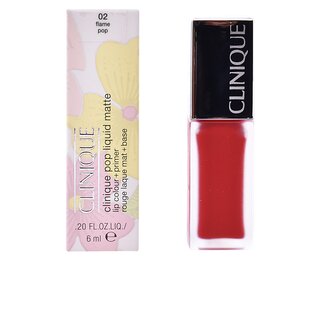 Clinique pop liquid matte #02-flame pop