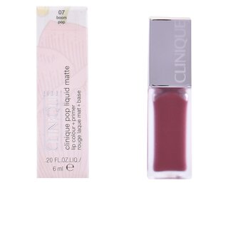 Clinique pop liquid matte lip colour + primer #07-boom pop